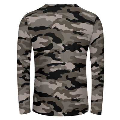 Woodland Camouflage Long Sleeve Shirt