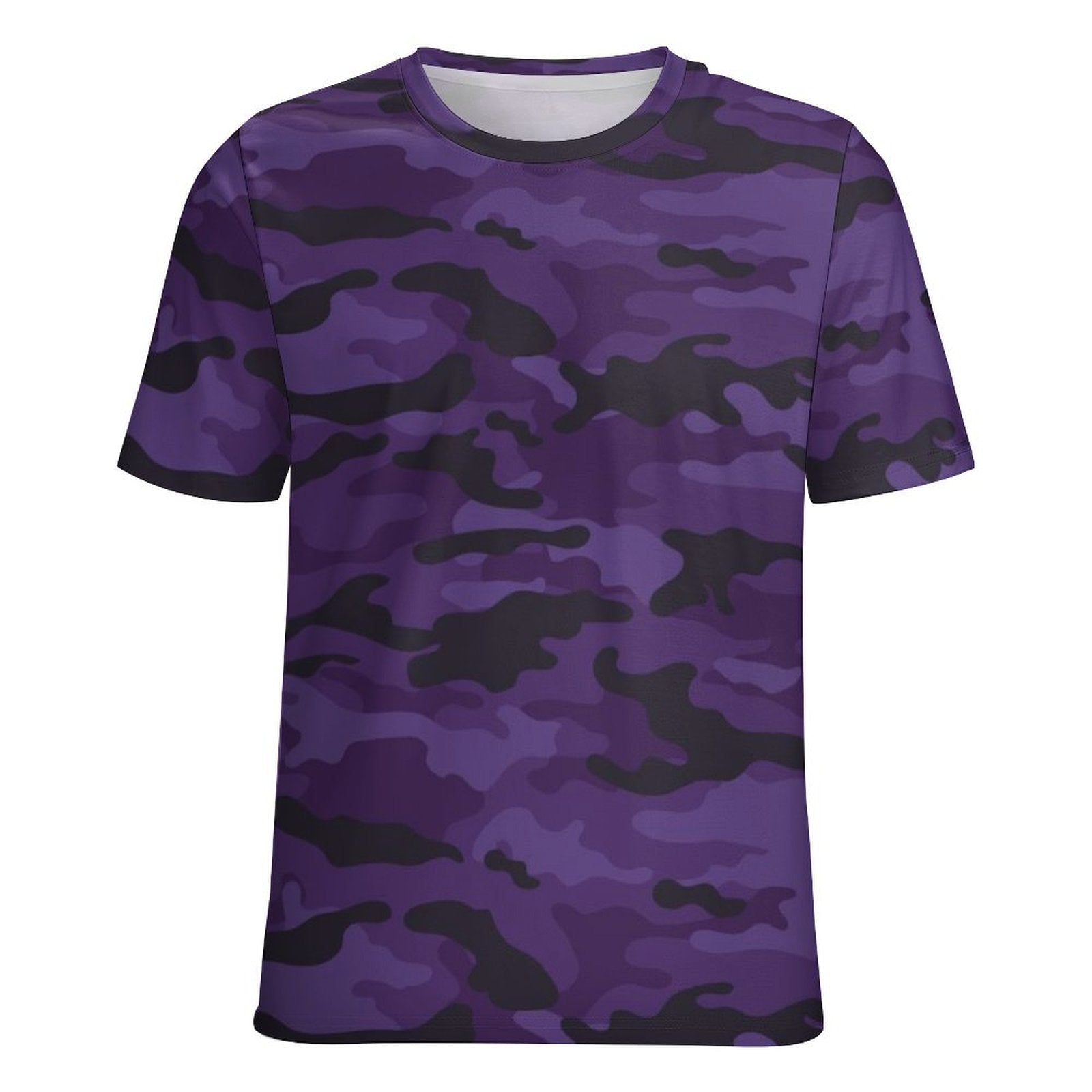Dark Purple Camouflage T-Shirt