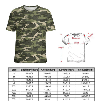 Woodland Camouflage T-Shirt
