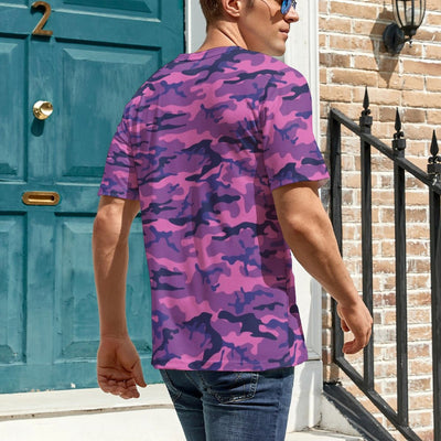 Purple Camouflage T-Shirt