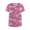 Pink Camouflage Women's T-Shirt