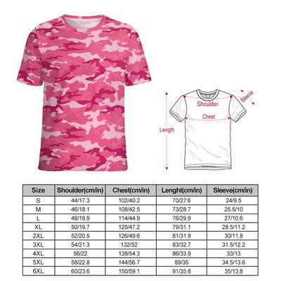 Pink Camouflage T-Shirt