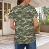 Woodland Camouflage Women's T-Shirt