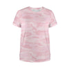 Light Pink Camouflage Women's T-Shirt