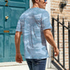 Light Blue Camouflage Men's T-Shirt