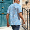 Light Blue Camouflage Men's T-Shirt