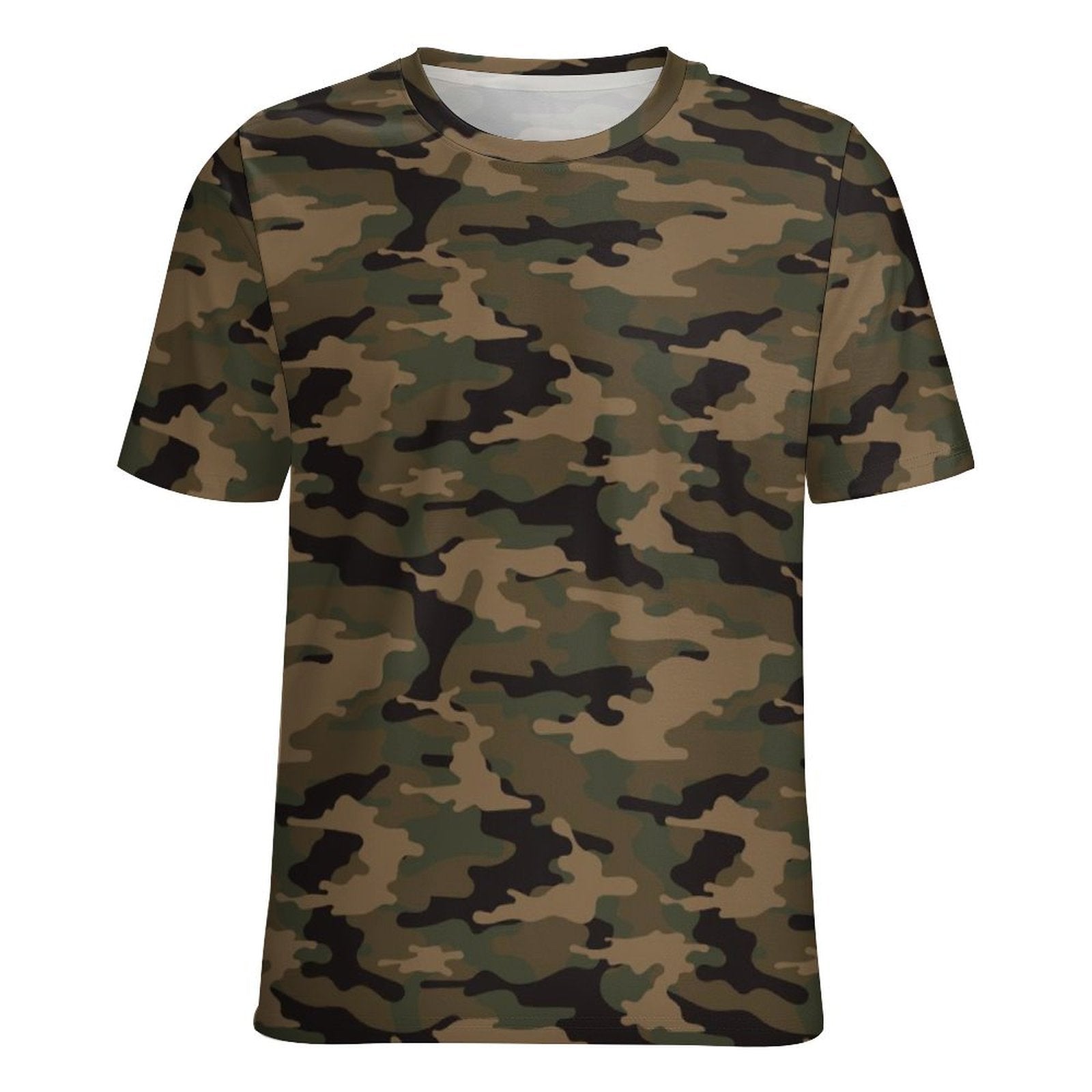 Dark Woodland Camouflage T-Shirt