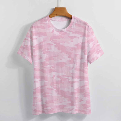 Light Pink Camouflage T-Shirt