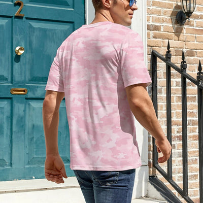 Light Pink Camouflage T-Shirt