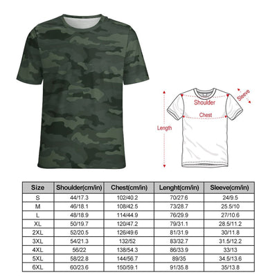 Dark Woodland Camouflage T-Shirt