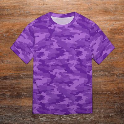Purple Camouflage T-Shirt