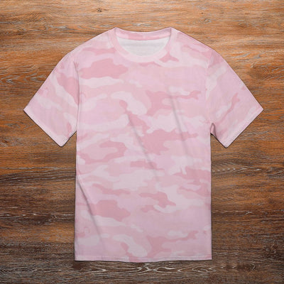 Light Pink Camouflage T-Shirt