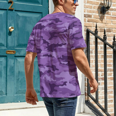 Purple Camouflage T-Shirt