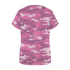 Pink Camouflage Women's T-Shirt