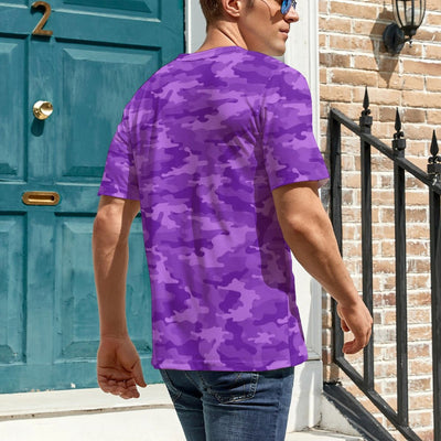 Purple Camouflage T-Shirt