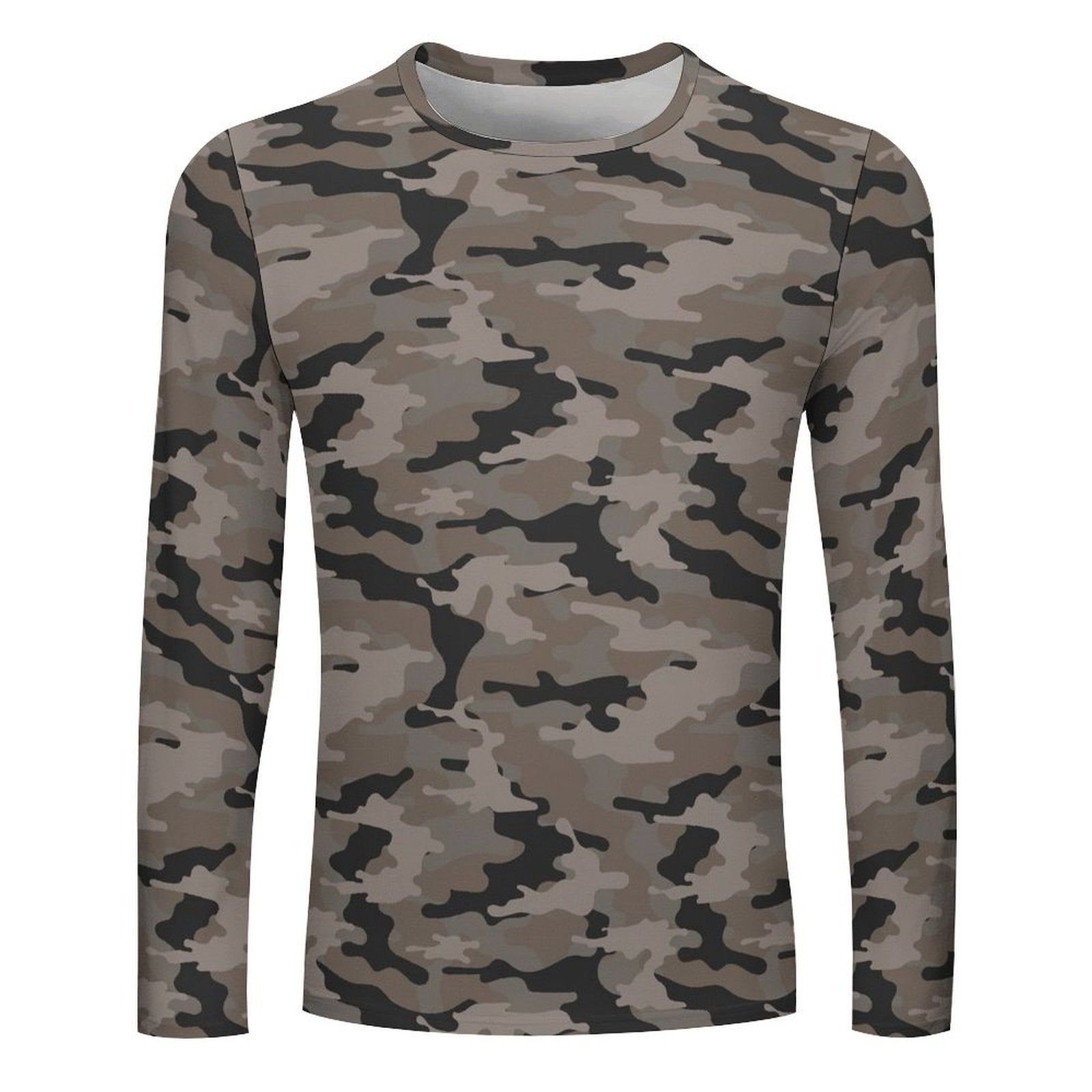 Woodland Camouflage Long Sleeve Shirt
