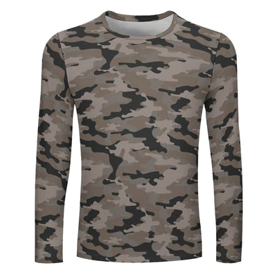 Woodland Camouflage Long Sleeve Shirt