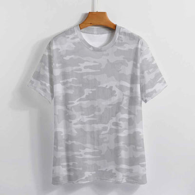 Light Gray Camouflage T-Shirt
