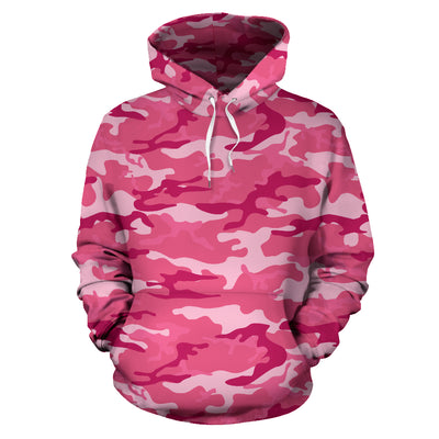 Pink Camouflage Hoodie