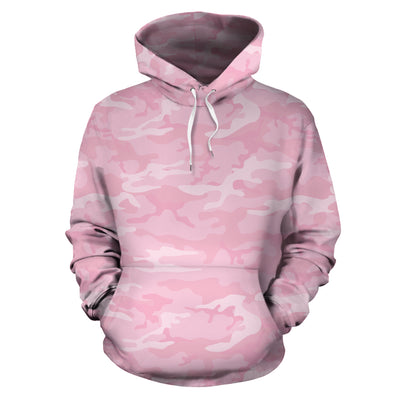 Light Pink Camouflage Hoodie