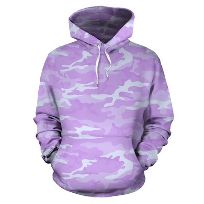 Light Purple Camouflage Hoodie