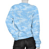 Light Blue Camouflage Sweater