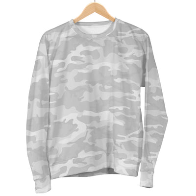 Light Gray Camouflage Sweater