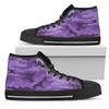 Purple Camouflage High Top Shoes