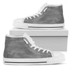 Gray Camouflage High Top Shoes