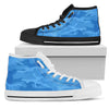 Light Blue Camouflage High Top Shoes