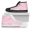 Light Pink Camouflage High Top Shoes