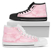 Light Pink Camouflage High Top Shoes
