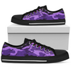 Purple Camouflage Low Top Shoes