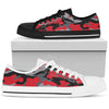 Red Camouflage Low Top Shoes