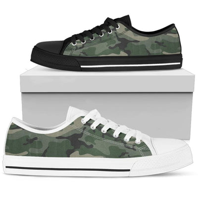 Woodland Camouflage Low Top Shoes