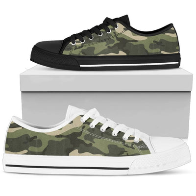 Woodland Camouflage Low Top Shoes