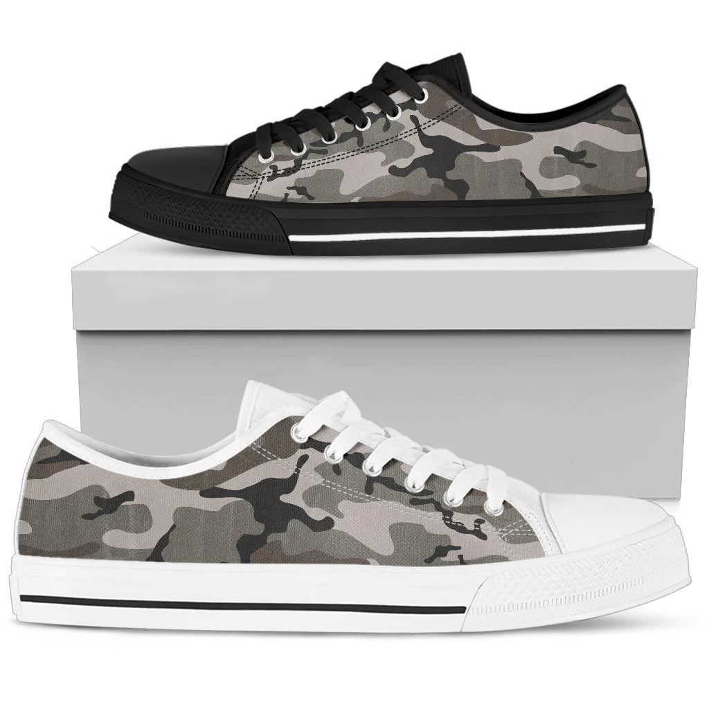 Woodland Camouflage Low Top Shoes