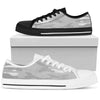 Light Gray Camouflage Low Top Shoes
