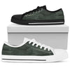 Dark Woodland Camouflage Low Top Shoes