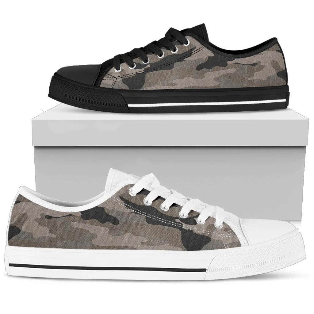 Woodland Camouflage Low Top Shoes