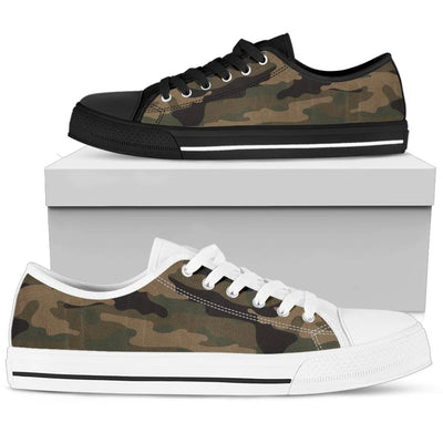 Woodland Camouflage Low Top Shoes
