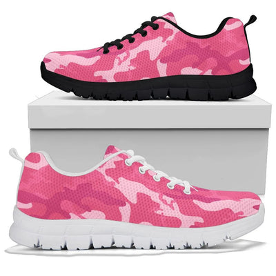 Pink Camouflage Sneakers