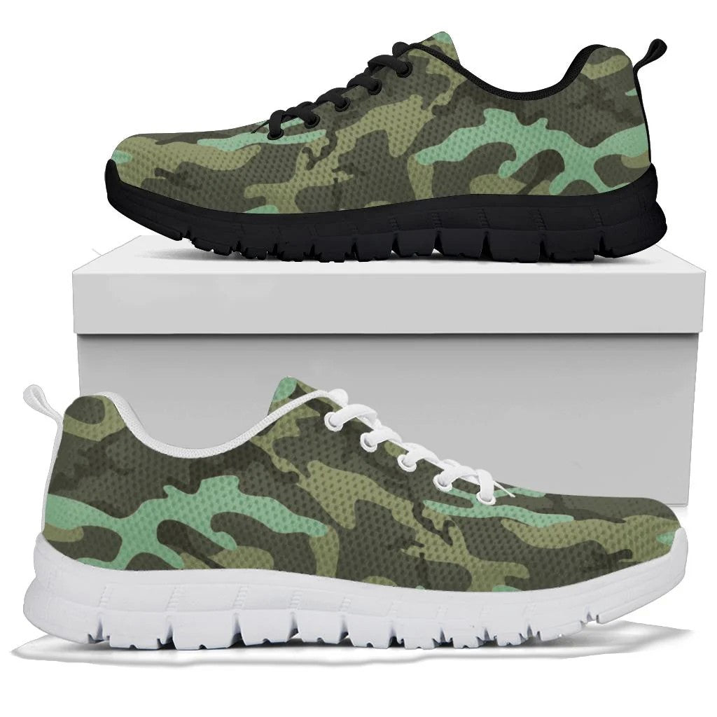 Woodland Camouflage Sneakers