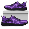 fluorescent Purple Camouflage Sneakers