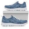 Steel Blue Navy Camouflage Sneakers