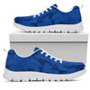 Dark Blue Navy Camouflage Sneakers