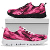 Pink Camouflage Sneakers