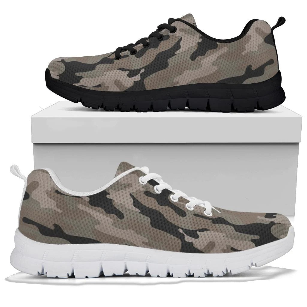 Woodland Camouflage Sneakers