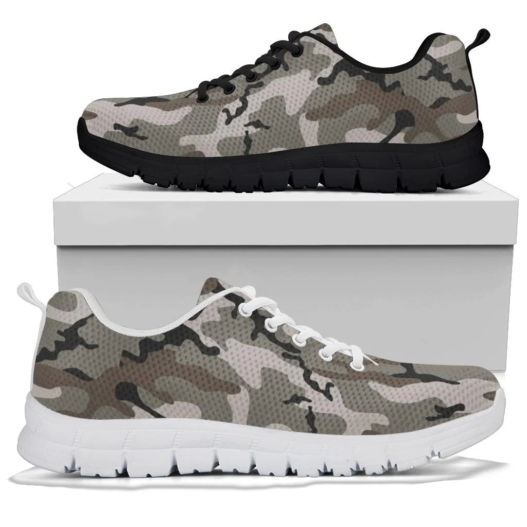 Woodland Camouflage Sneakers