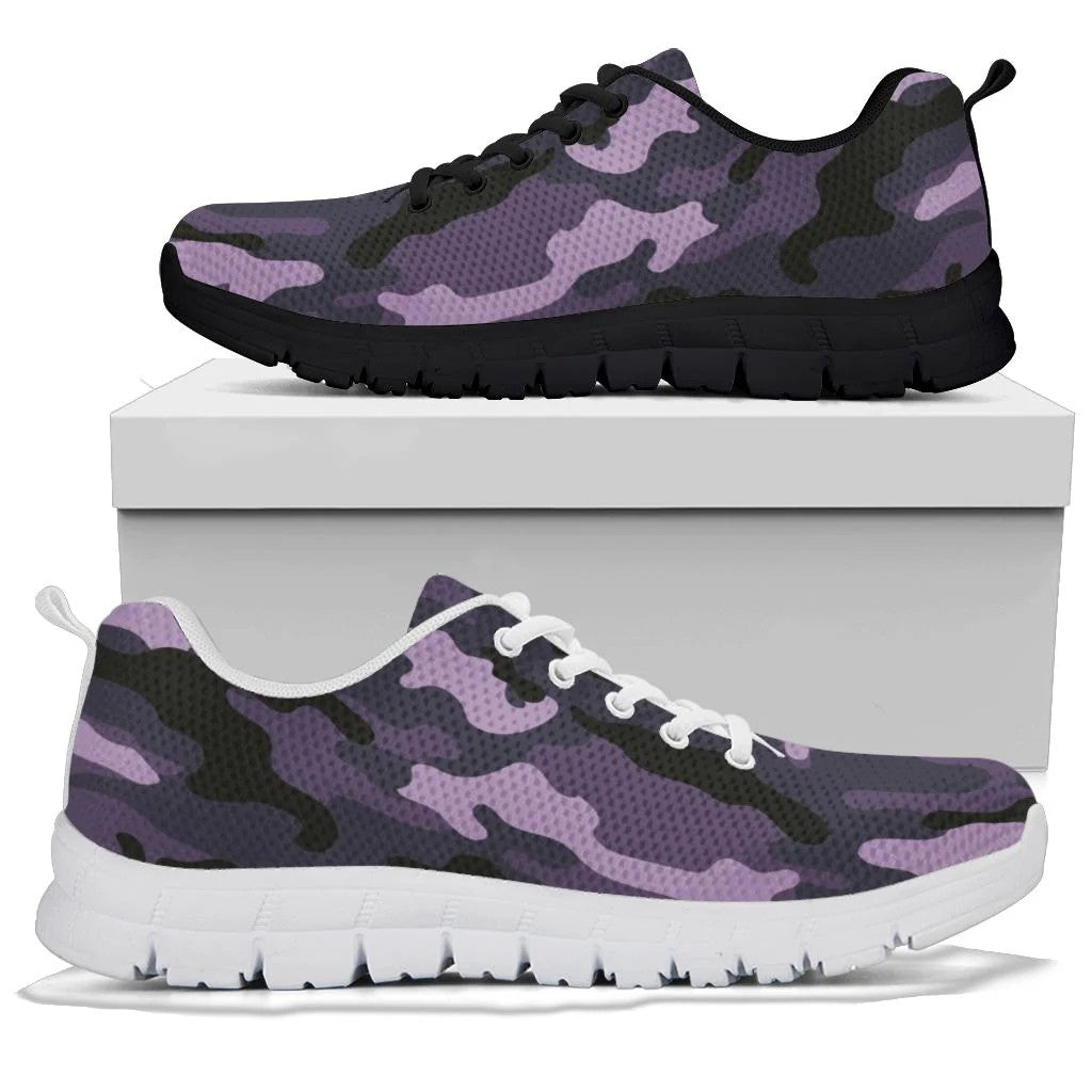 Navy Camouflage Sneakers